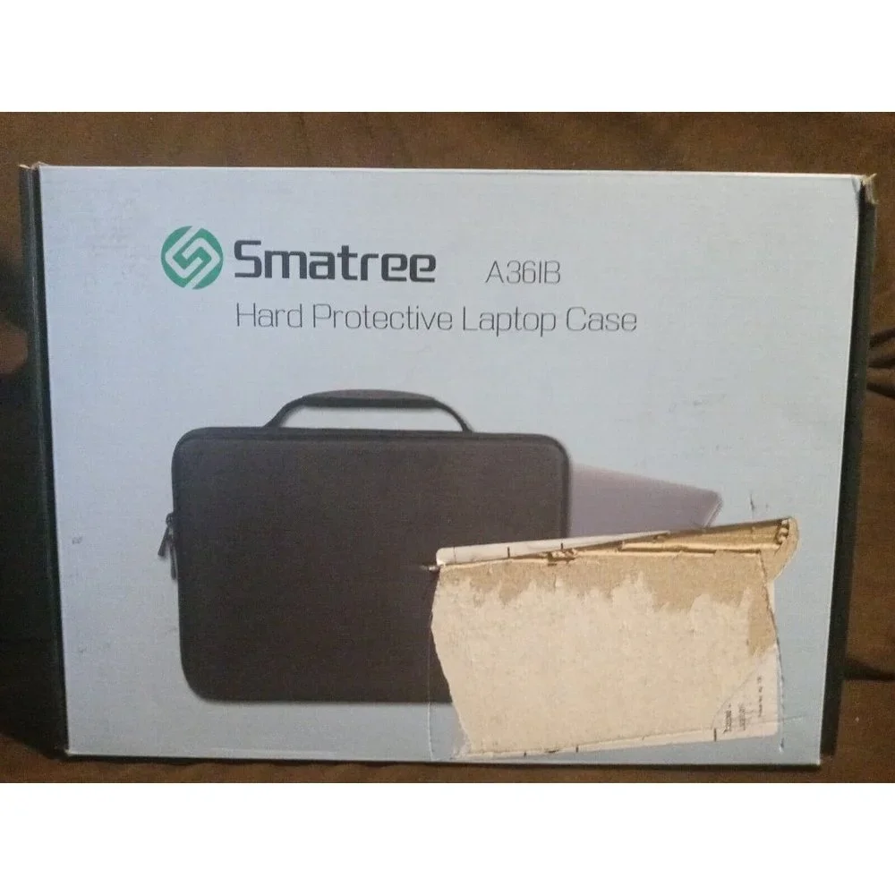 Smatree A361B Hard Protective Laptop Case Black Color Open Box